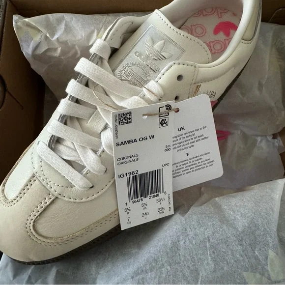 Women's Samba OG White Lucid Pink NWT - Picture 11 of 12